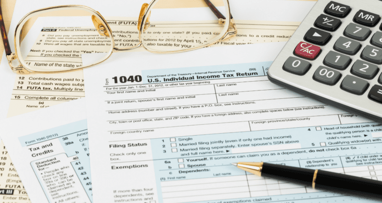 A document needed for taxes after buying a house.