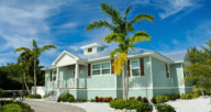 Light green beach house whose owners want to know what to expect from their home appraisal.