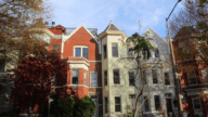 A row of houses in Washington DC where homes can be obtained with the help of a bridge loan