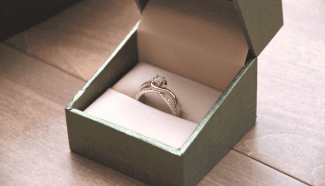 A ring that can be replaced with homeowners insurance.