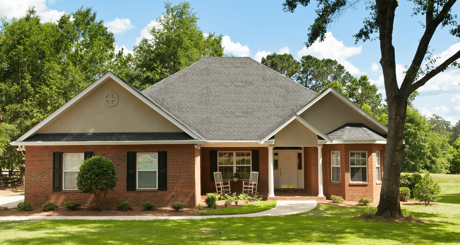 Single family home in a local market.